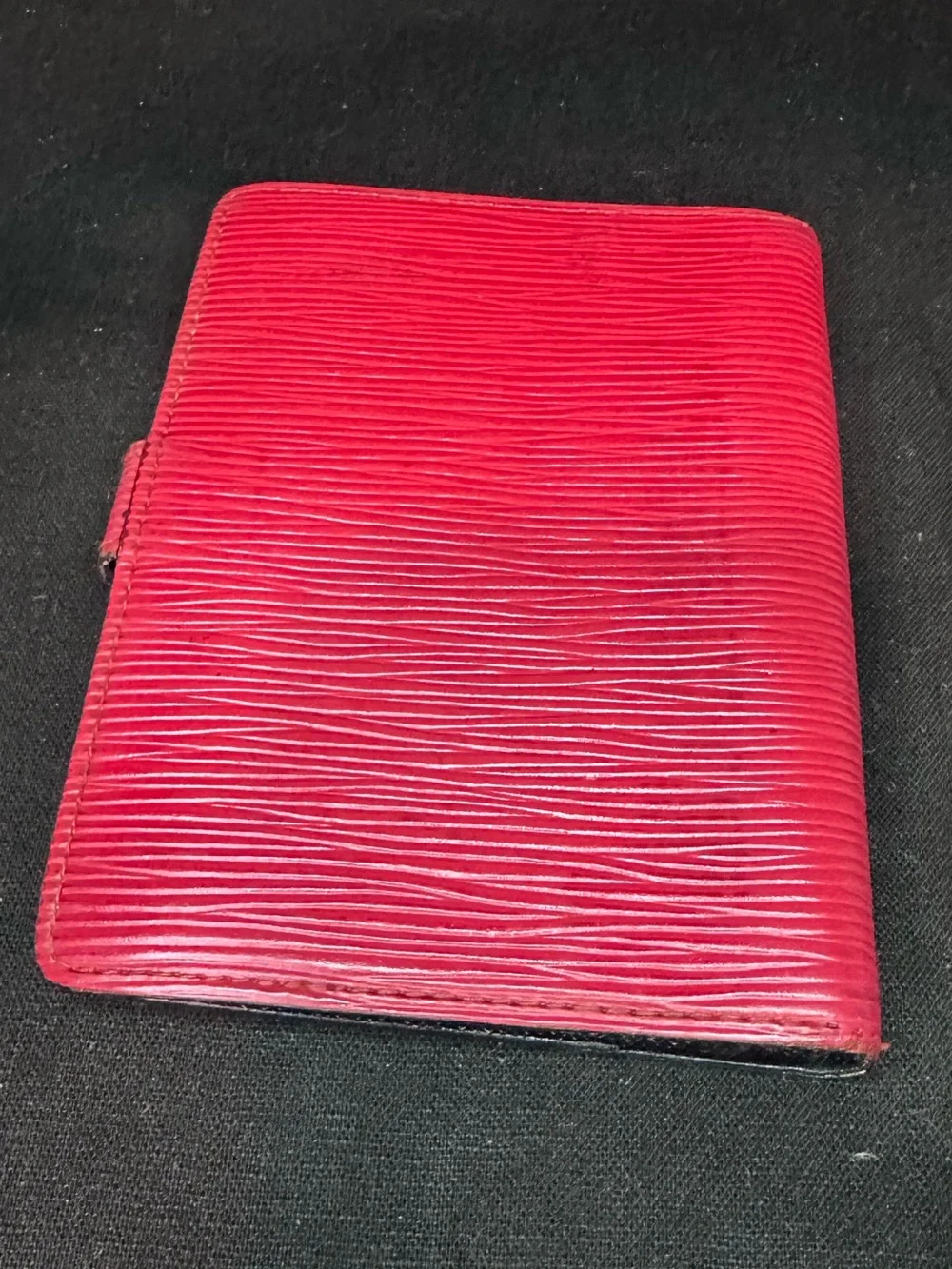 Louis Vuitton Pink Red Epi Agenda/Planner/Passport Cover PM